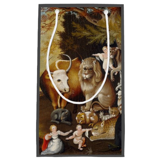 平和な王国の動物ヒッククラシックス スモールペーパーバッグ (正面)