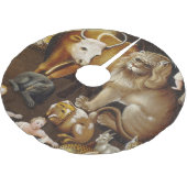 平和な王国の動物ヒッククラシックス ブラッシュドポリエステルツリースカート (アングル)