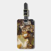 平和な王国の動物ヒッククラシックス ラゲッジタグ (正面縦)