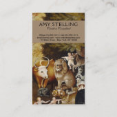 平和な王国の動物ヒッククラシックス 名刺 (裏面)