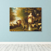 平和な王国 | 1830-32 キャンバスプリント (インサイチュ (ウッドフロア))