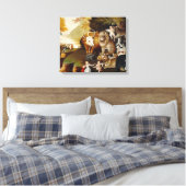 平和な王国， c.1834 (キャンバス上の油) キャンバスプリント (インサイチュ (寝室))