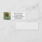 平和な生きている生命の樹 スキニー名刺 (正面/裏面)