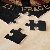 平和な生活を想像送っているすべての人々 ジグソーパズル (側面)