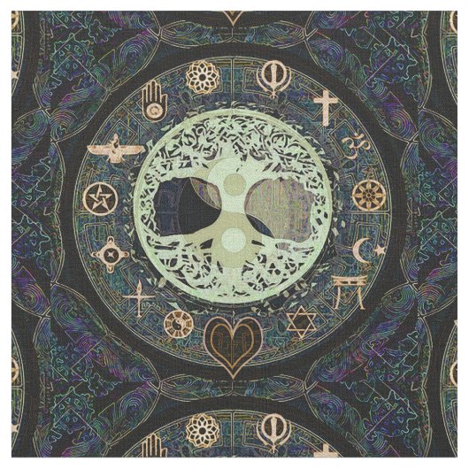 平和な生活 ファブリック (クローズアップ)