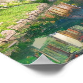 平和な田舎の生活 ポスター (角)