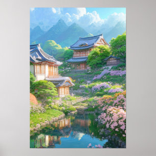 平和な田舎の生活 ポスター