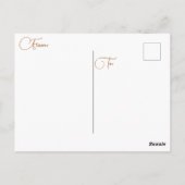 "平和な眠り" ポストカード (裏面)