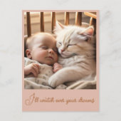 "平和な眠り" ポストカード (正面)