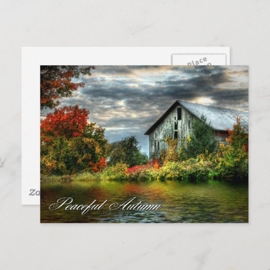 平和な秋 – はがき (正面/裏面)