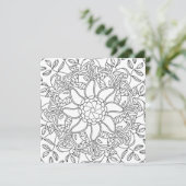 平和な秋:森のカラーリングカード (スタンド正面)