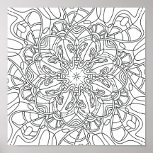 平和な秋:秋の紅葉のポスター