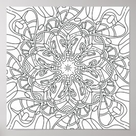 平和な秋：秋の紅葉のポスター ポスター