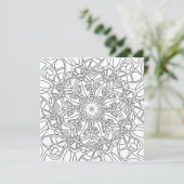 平和な秋：秋紅葉カラーカード (スタンド正面)