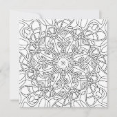 平和な秋：秋紅葉カラーカード (正面)