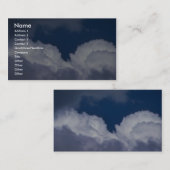 平和な積雲 名刺 (正面/裏面)