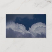 平和な積雲 名刺 (裏面)