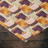 平和な紫と金ゴールドのキャンドルスパ 薄葉紙