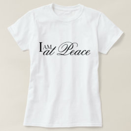 平和な自分を肯定するメッタ祈りのTシャツ Tシャツ