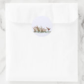 平和な自然マラードダックシーン ラウンドシール (バッグ)