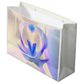 平和な蘭のデザイン ギフトバッグ (正面アングル)