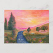 平和な谷 ポストカード (正面)