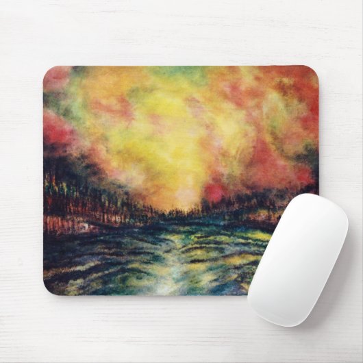 平和な道 マウスパッド (マウス)