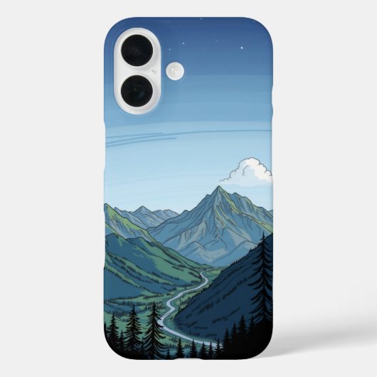 平和な道:自然インスパイア道 Case-Mate iPhoneケース (裏面)