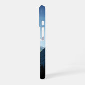 平和な道：自然インスパイア道 iPhone 16ケース (左側面)