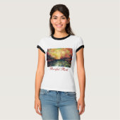 平和な道 Tシャツ (正面フル)