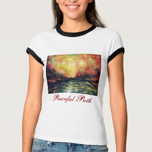 平和な道 Tシャツ (正面)