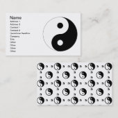 平和な陰陽 名刺 (正面/裏面)