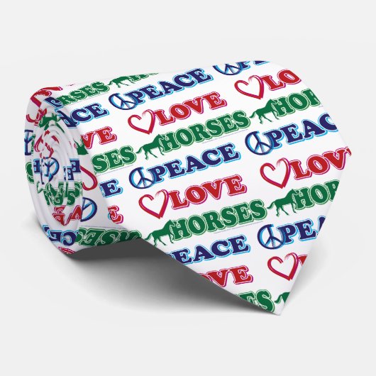 平和な馬 ネクタイ (ロール)