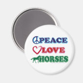 平和な馬 マグネット (正面/裏面)