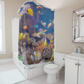 平和な魚 シャワーカーテン (インサイチュ)