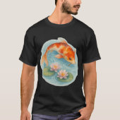 平和な鯉 Tシャツ (正面)