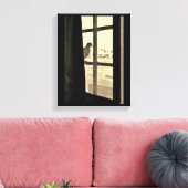 平和な鳩 キャンバスプリント (インサイチュ (リビング))