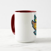 平和な鳩… マグカップ (正面左)