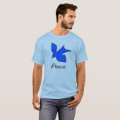 平和な鳩 Tシャツ (正面フル)