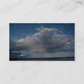 平和なStatocumulus (降る雨) 名刺 (裏面)