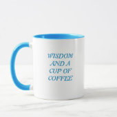 平和にチャンスのマグを与えて下さい マグカップ (左)