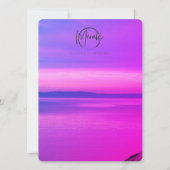 「平和に暮らすよう全力を尽くす 招待状 (裏面)