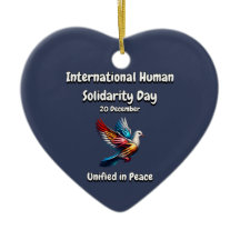 平和に統一。人類の連帯の日。