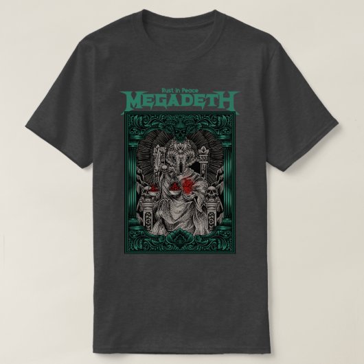 平和に錆びる Tシャツ (デザイン正面)