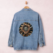 平和のために一緒に – 多くの手 デニムジャケット (ハンガー)