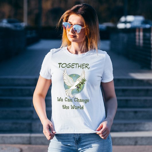 平和のために一緒に Tシャツ