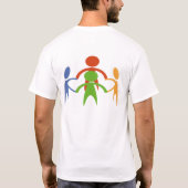 平和のために団結しよう Tシャツ (裏面)