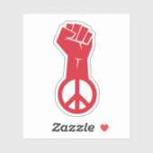 平和のために戦う シール (シート)