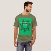 平和のために手を携えよう Tシャツ (正面フル)