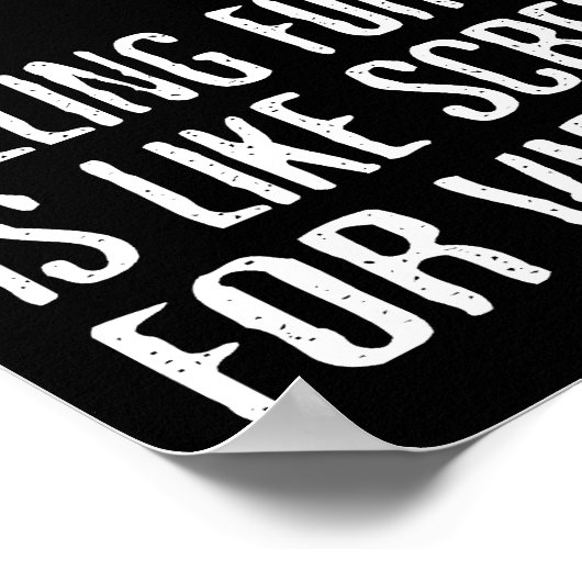 平和のために殺す – 有名なアンチ戦争のスローガン ポスター (角)